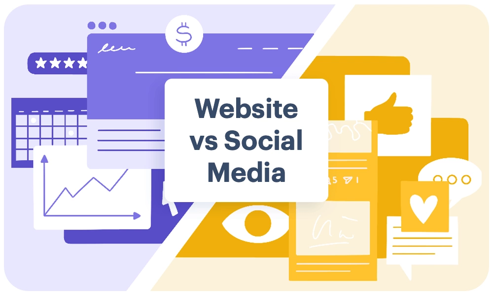 Social Media vs Website